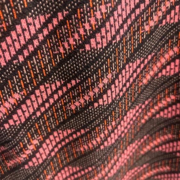 Dolan Black and Pink Patterned Pants - Picture 4 of 4